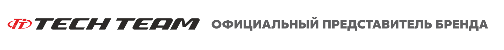 Официальный представитель бренда Tech Team