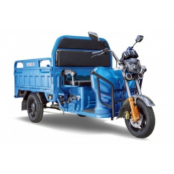 Грузовой электротрицикл Rutrike Гибрид 1500 60V1000W32Ah Синий